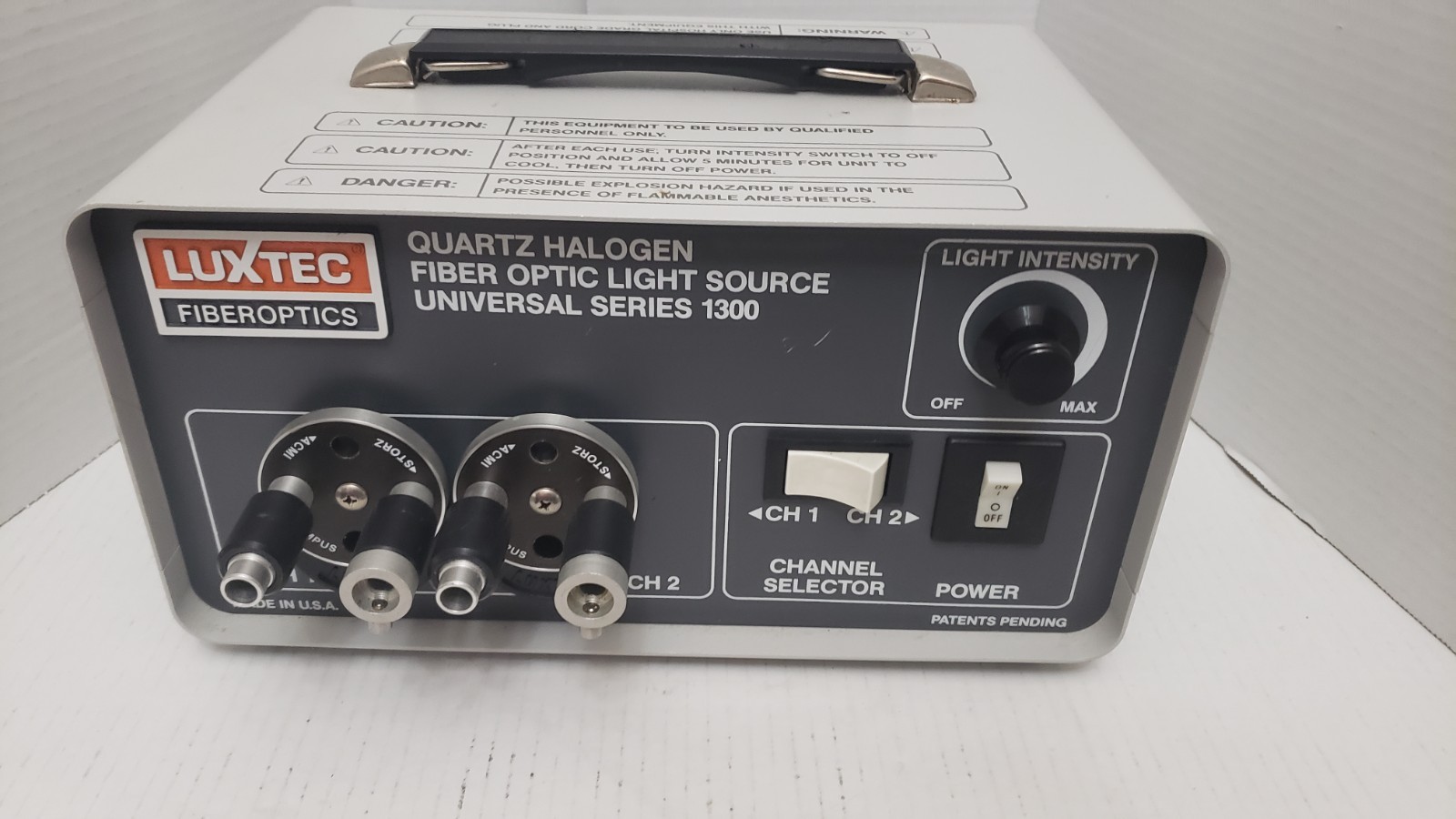 Luxtec 1300 Quartz Halogen Fiber Optic Light - Photo 1