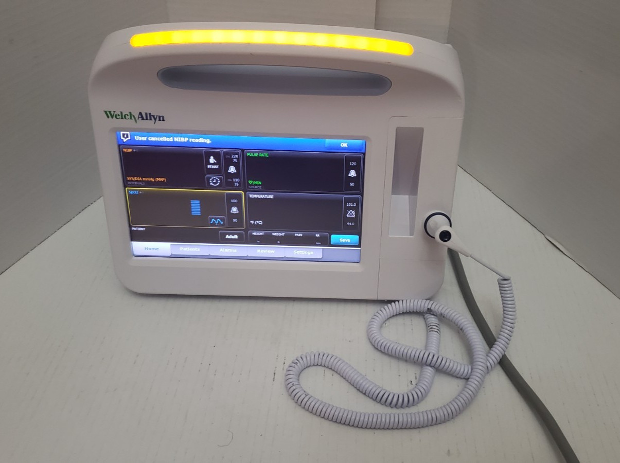 Welch Allyn 6000 Series Vital Signs Monitor SpO2, Temp, NIBP - Photo 1