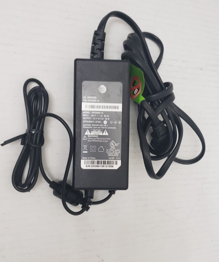 AC Adapter For AT&T Arris Gateway Modem EPS36R0-40 Modem Router - Photo 1