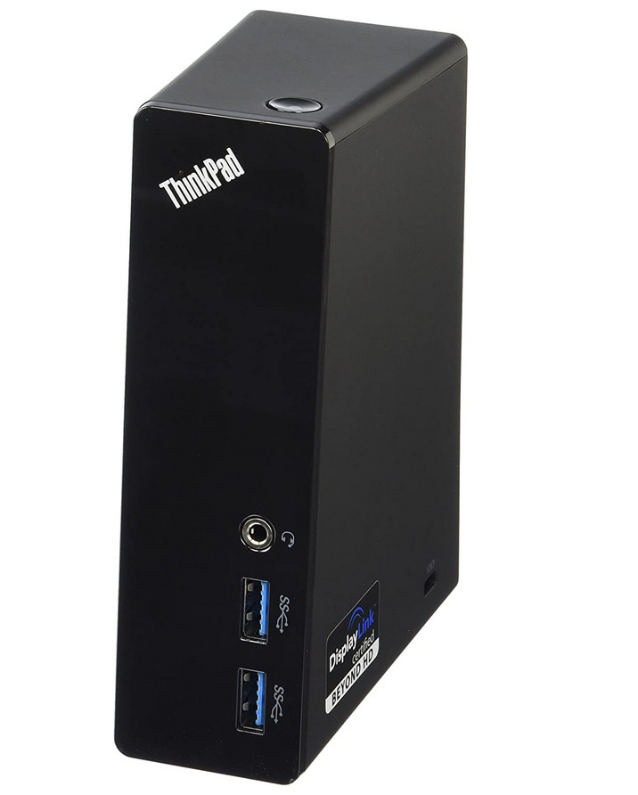 Lenovo DU9019D1 ThinkPad USB 3.0 Docking Station DVI NO POWER SUPPLY - Photo 1