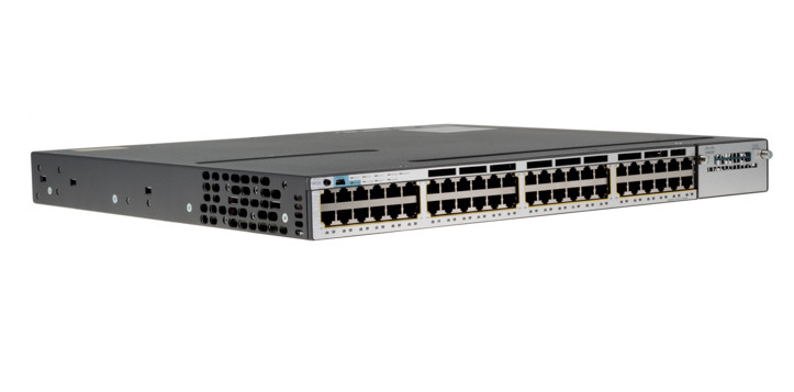 Cisco WS-C3750X-48P-S V06 48 Port Gigabit Ethernet Switch - Photo 1