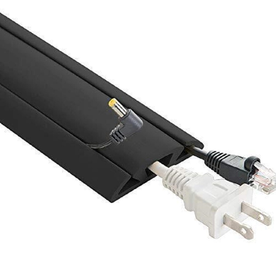 UT Wire Cord Protector & Concealer UTW-CP1501-Bk For a Trip Free Floor - Photo 1