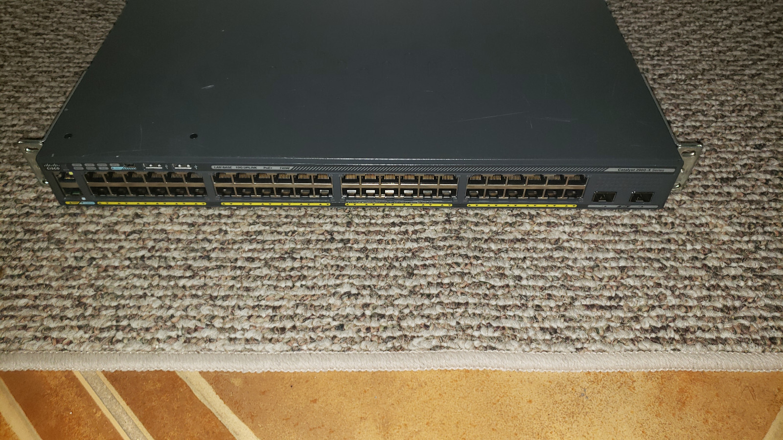 Cisco WS-C2960X-48FPD-L Catalyst 2960-X 48 Port Switch V07 w C2960X-STACK - Photo 1