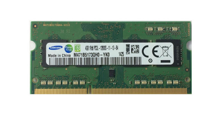 Samsung M471B5173QH0-YK0 2x4GB PC3L-12800S SO-DIMM RAM Memory Lot of 2 - Photo 1