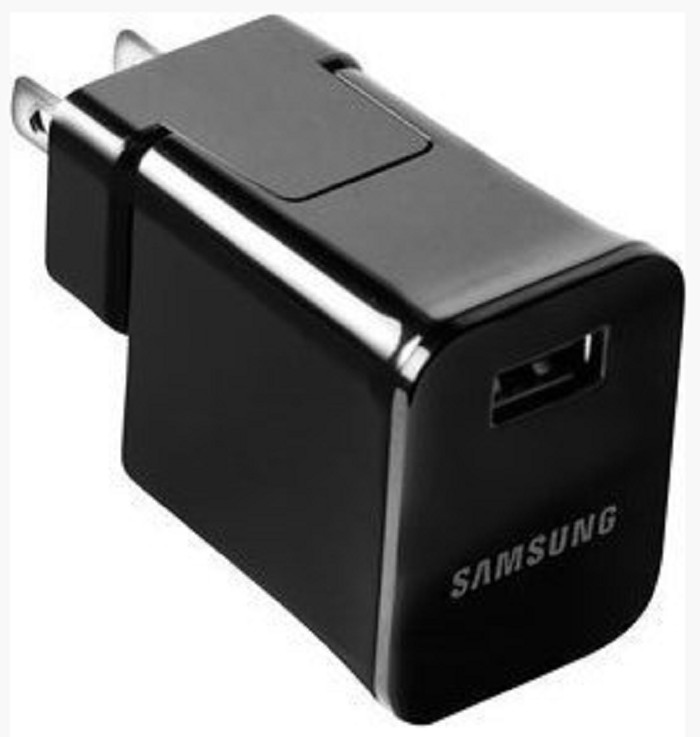 SAMSUNG USB AC Travel Adapter Model ETA-P10X US Plug - Photo 1