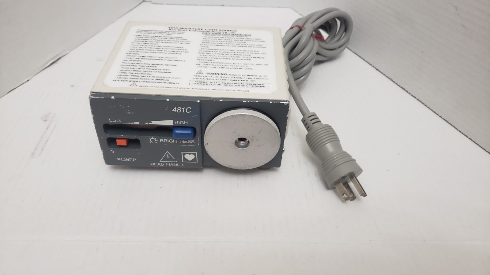 Karl Storz 481C Miniature Light Source unit E - Photo 1