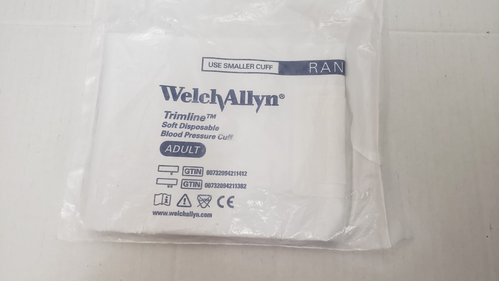 Welch Allyn Adult NIBP Cuff 1 Hose Large Adult 39048 - Photo 1