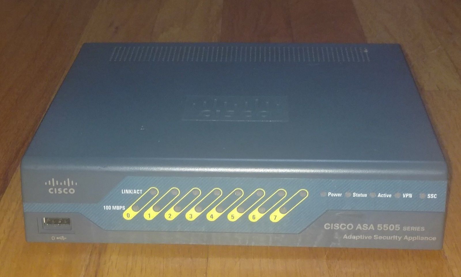 Cisco ASA5505 Adaptive Security Firewall Appliance with Cisco Power Supply - Photo 1