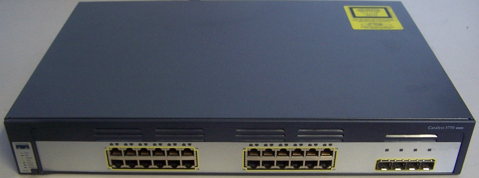 Cisco Catalyst 3750 Series WS-C3750G-24TS-S 24-Port Gigabit Ethernet Switch - Photo 1