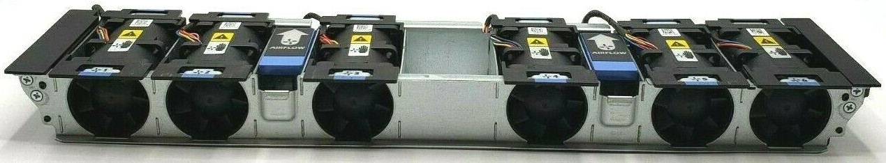 Dell PowerEdge R610 Server Fan Assembly Cage RX920 7YNKT 6x Fans WW2YY KVVP3 - Photo 1