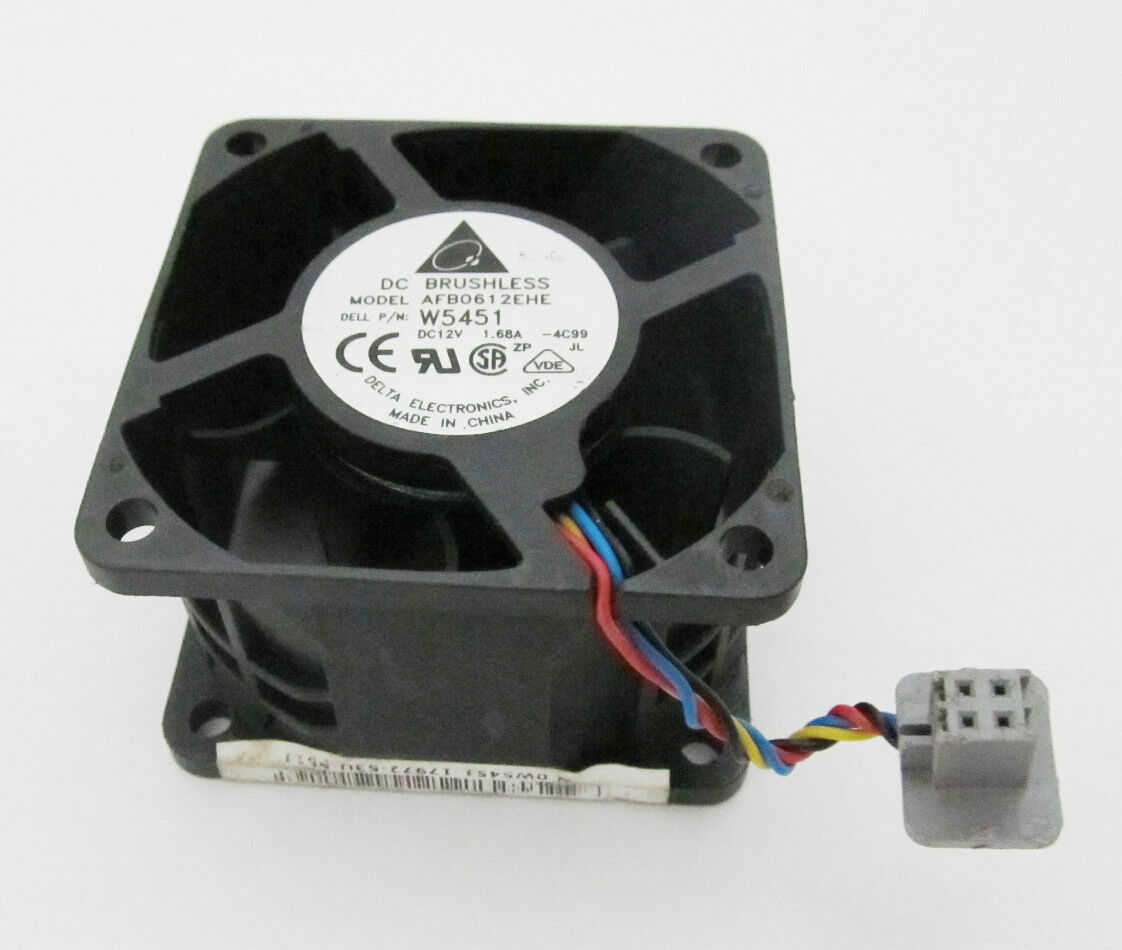 Delta AFB0612EHE 12V 1.68A DC Fan 60x60x38mm 6038 fan Lot of 9 - Photo 1