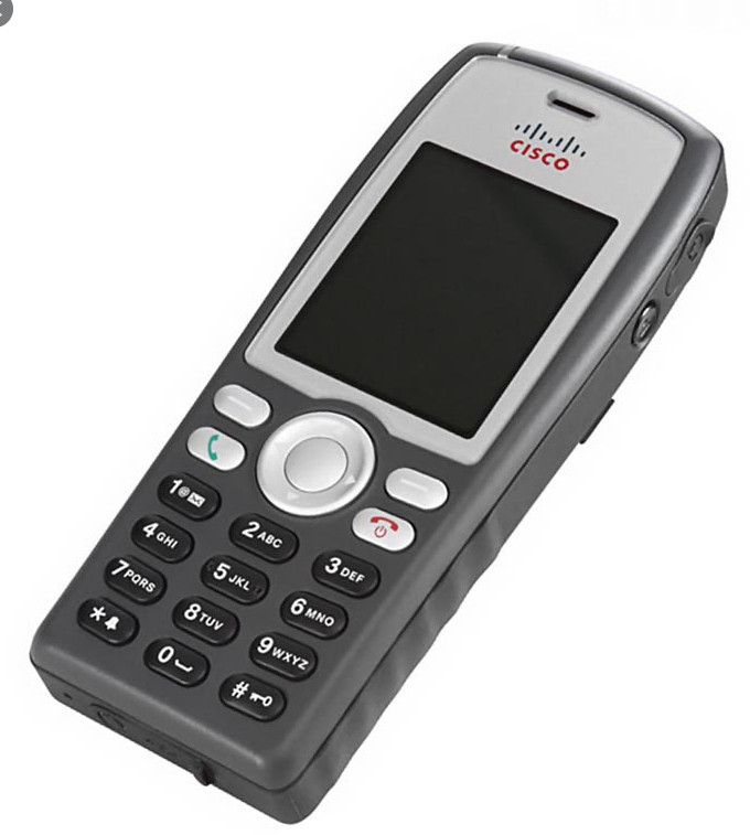Cisco CP-7925G Unified Wireless IP Phones w Silicone Cover and Belt Clip - Photo 1