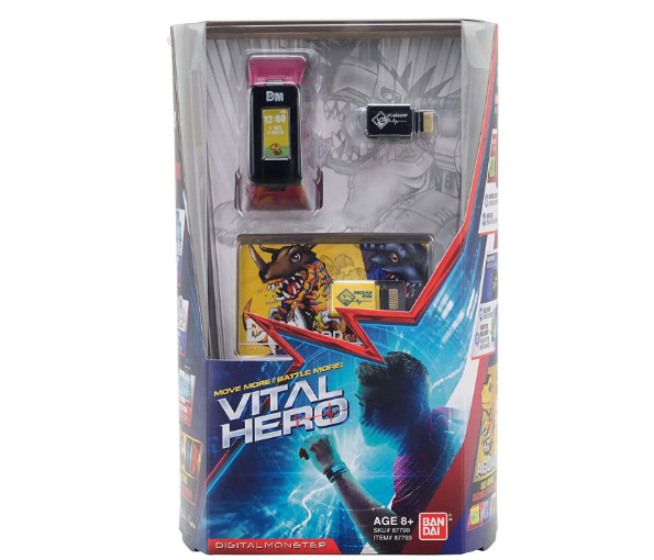Bandai Digimon Vital Hero Interactive Bracelet Red - Photo 1