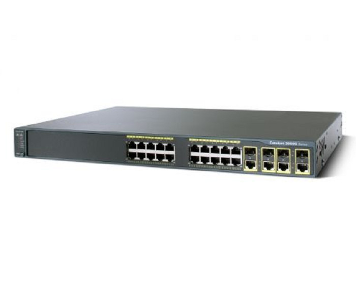 Cisco 2960G 24-Port Catalyst Switch with Rack Ears - Photo 1