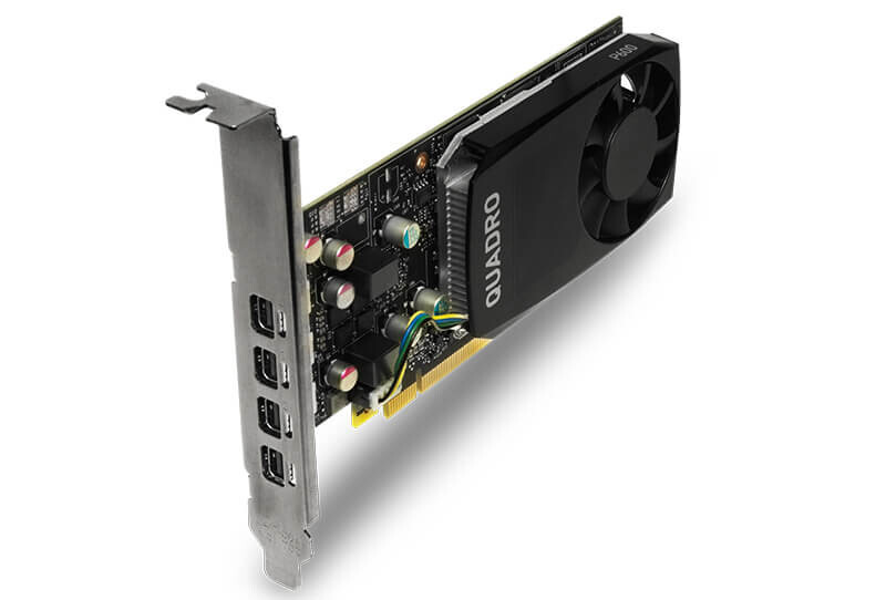 PNY VCQP600 Nvidia Quadro P600 2GB 128-bit GDDR5 PCI Express 3.0 x16 Video Card - Photo 1
