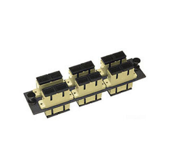 ALLEN TEL GBSC-6MMDU Loaded Duplex Mounting Panel-MM-SC - Photo 1