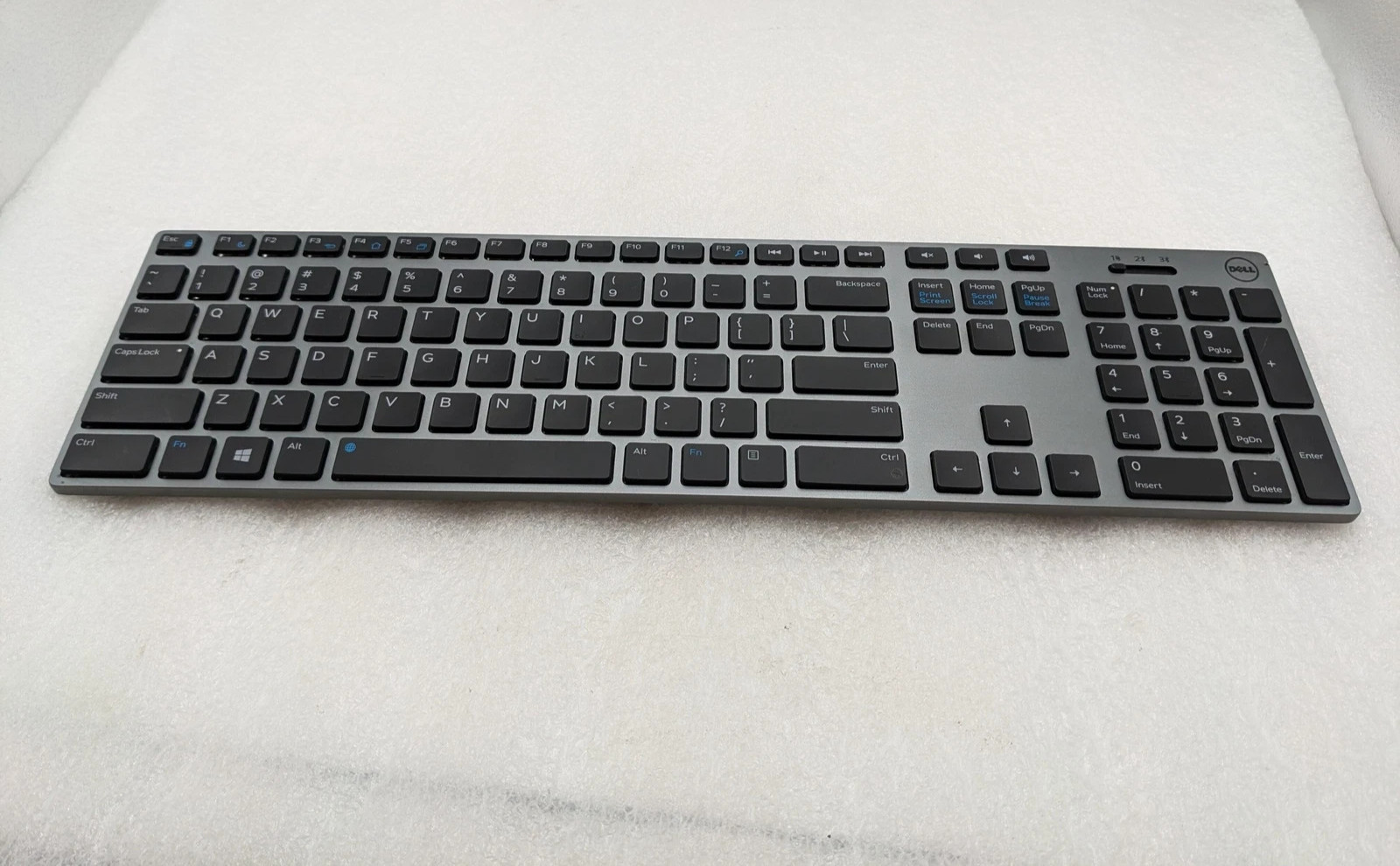 Dell WK717 Premier Wireless Bluetooth Gray Keyboard without Dongle - Photo 1