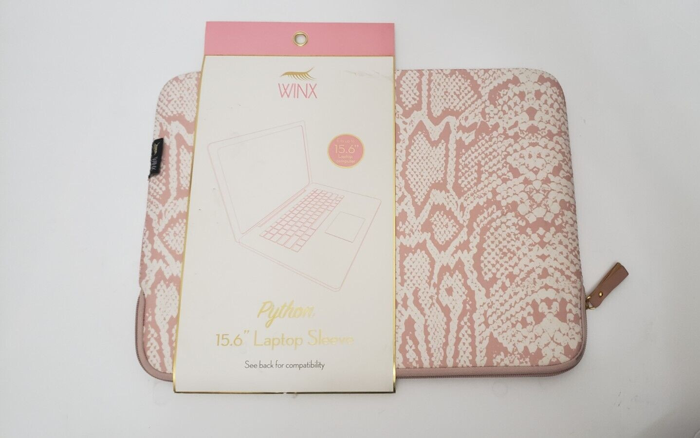 Winx Python 15.6 Inch Laptop Sleeve Fresh Feminine Design - Photo 1