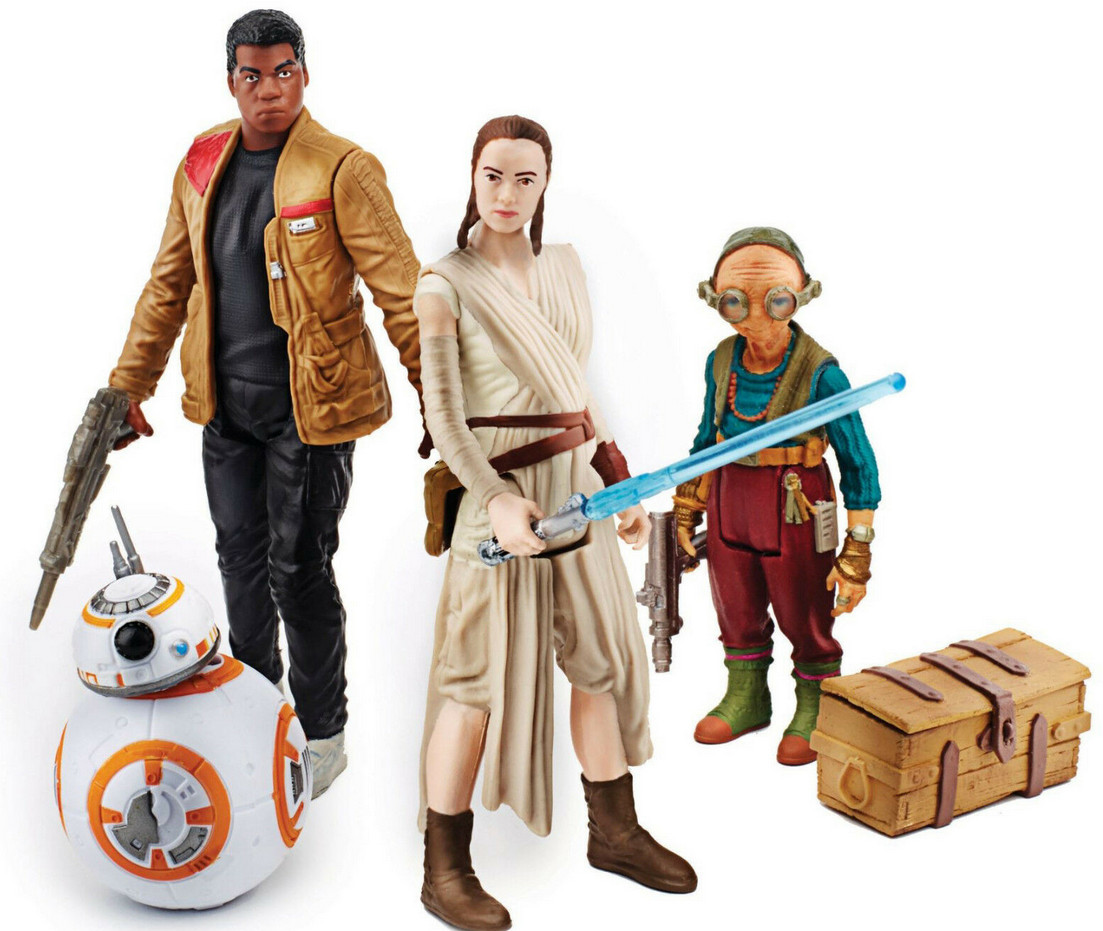 Star Wars The Force Awakens Home 3.75 inch Pack Takodana Encounter Action Hasbro - Photo 1