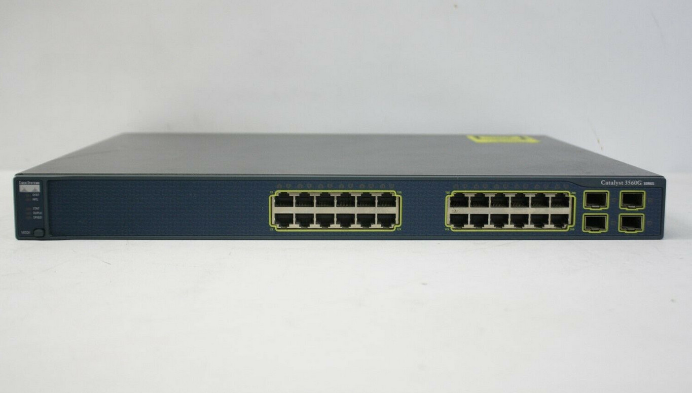 Cisco Catalyst WS-C3560G-24PS-S 24 Port Switch - Photo 1