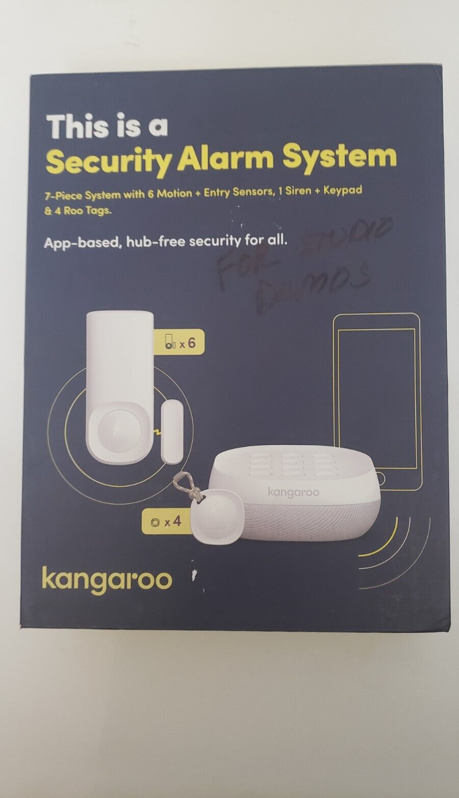 Kangaroo KT012 Wireless Security Alarm System Demo Set - Photo 1