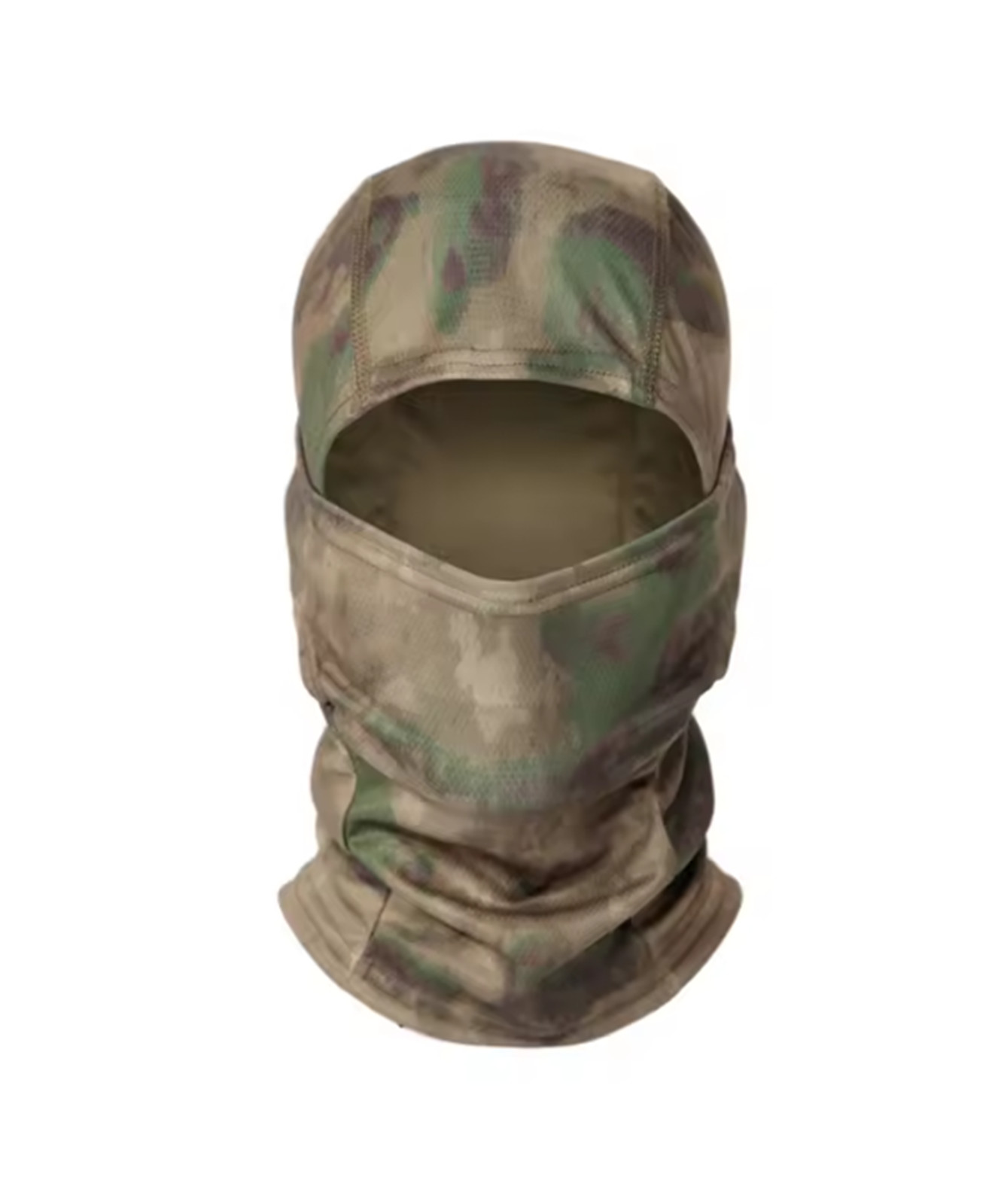 Balaclava Full Face Mask Camo AT UV Protection Ski Sun Hood Tactical Masks - Photo 1