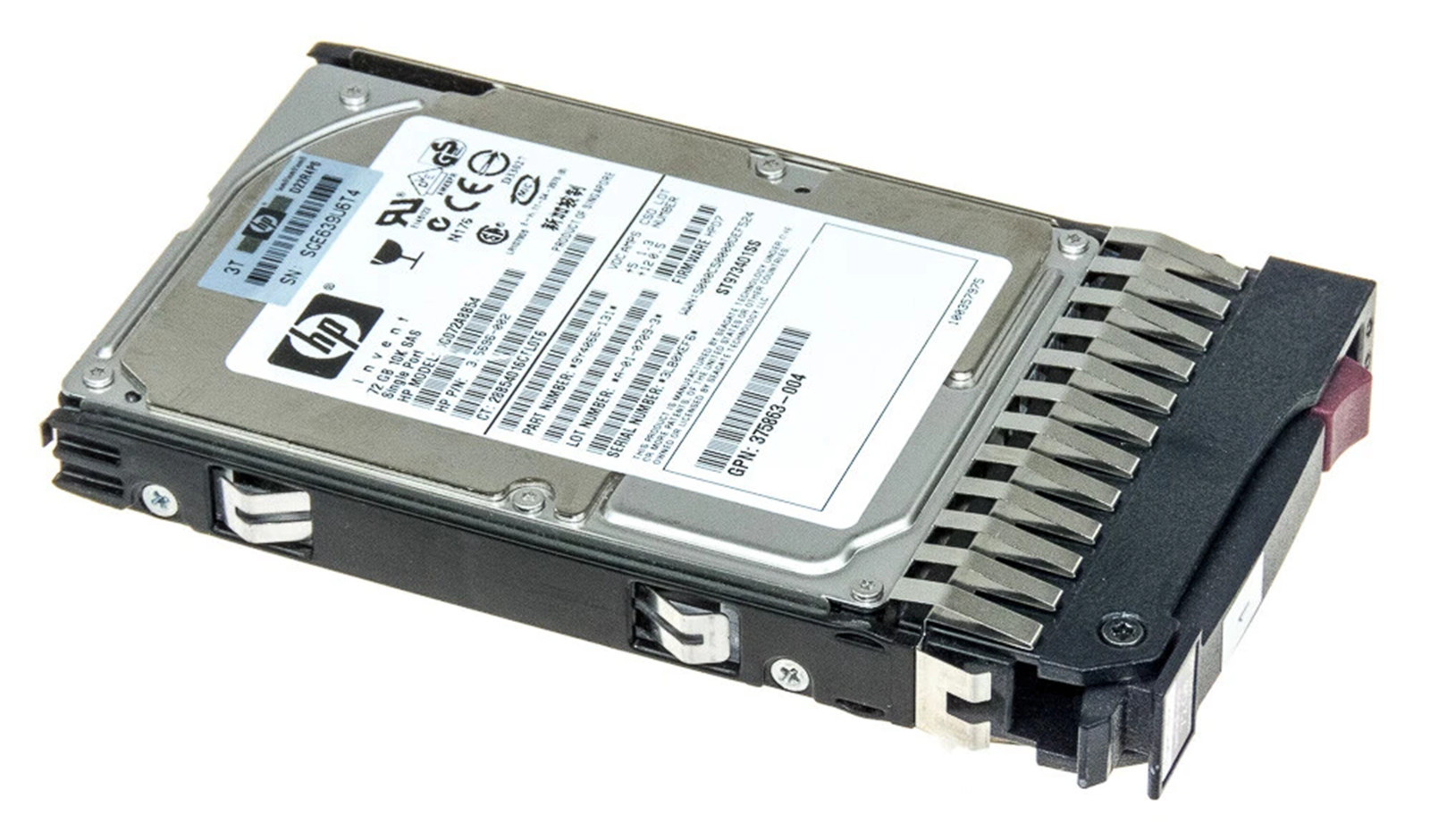 HP dg072a8b54 72gb sas 10000rpm 2.5