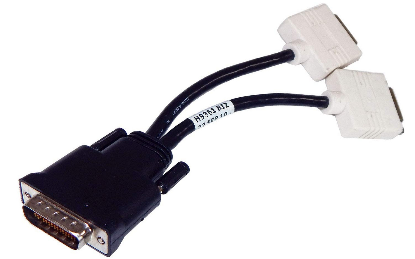 Dell DMS-59 Molex Dual DVI Video Y-Splitter Cable- H9361 Lot of 12 - Photo 1