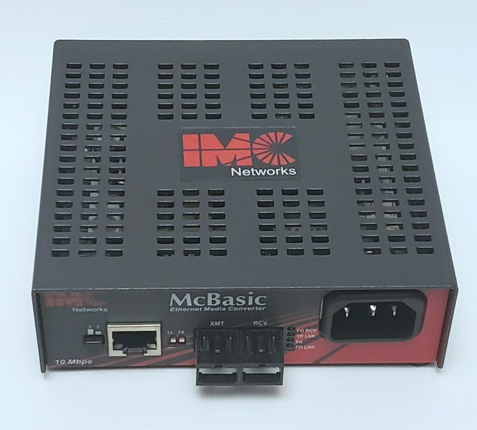 IMC MM850 Networks McBasic 10/100 Fast Ethernet Media Converter - Photo 1