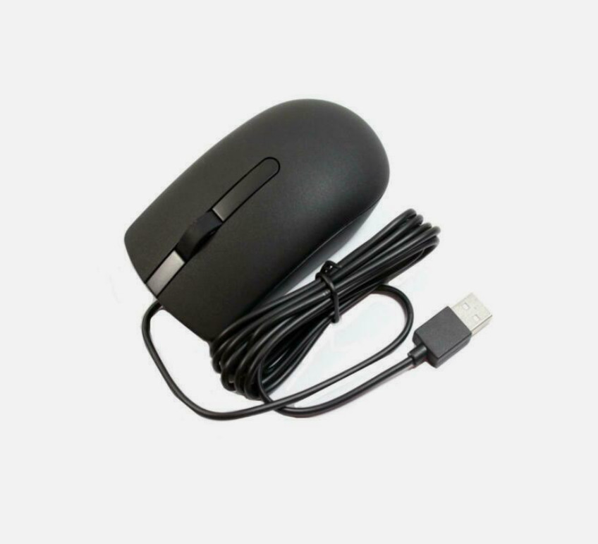 DELL MS116 USB OPTICAL MOUSE Black - Photo 1