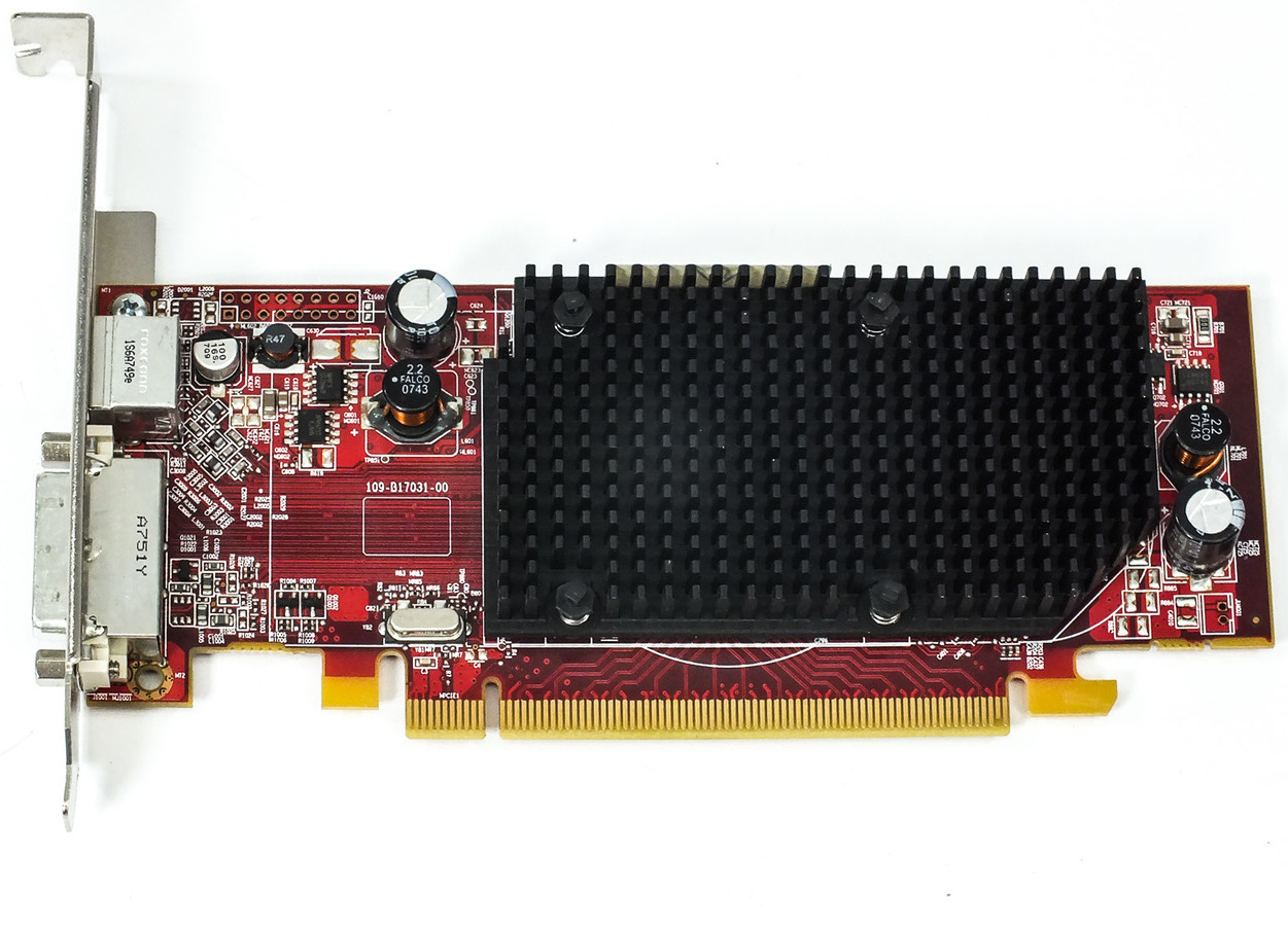 AMD Radeon 256MB B170 DVI port Low Profile Graphic card FOR SFF PC - Photo 1