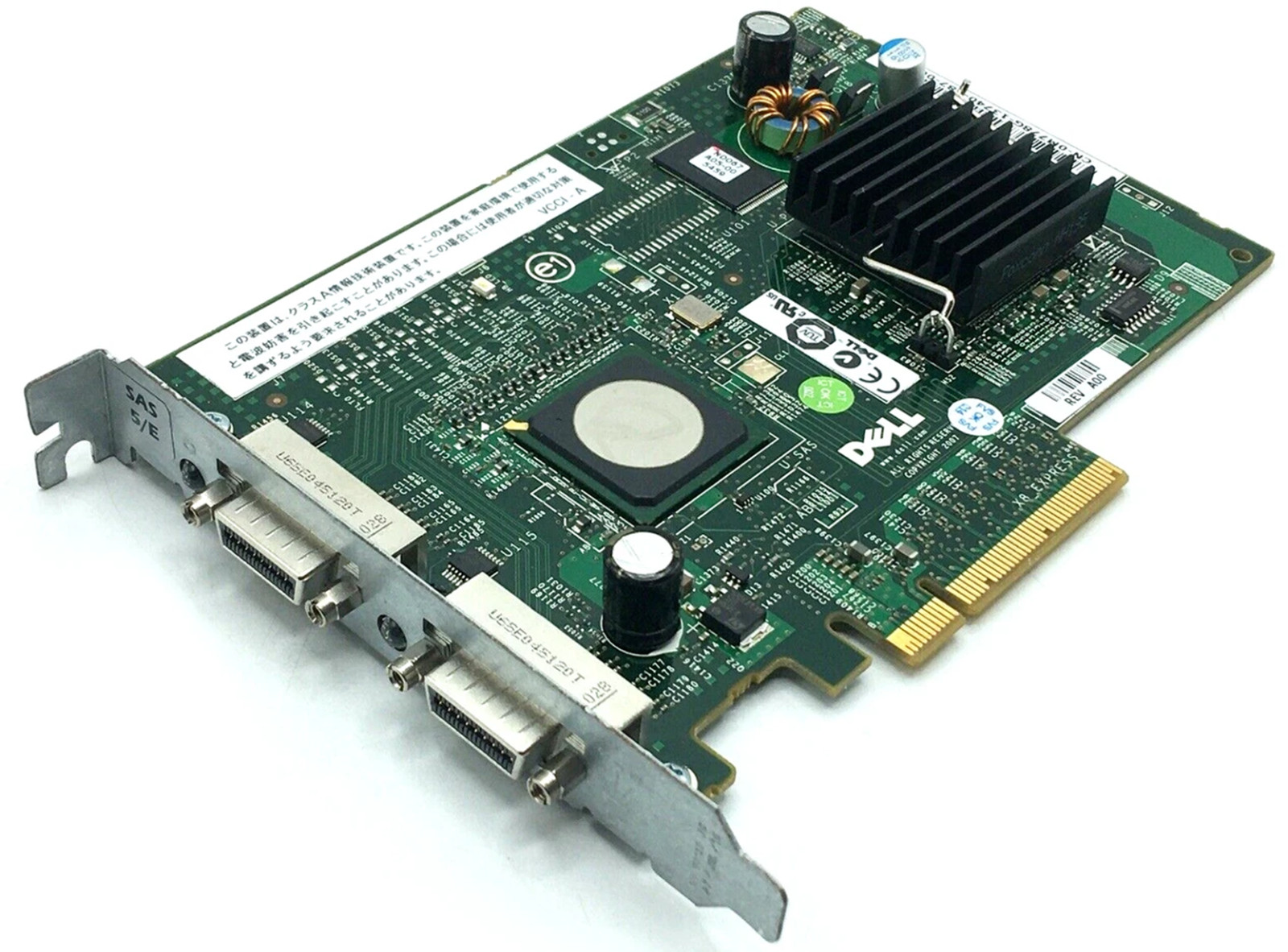 Dell CN-0M778G-13740-04T-00E4 Dual Channel SAS Raid Card - Photo 1