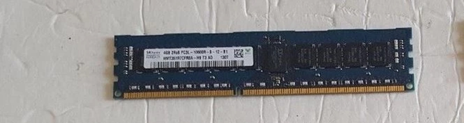 HYNIX HMT351R7CFR8A-H9 4GB PC3L 10600R 2RX8 MEMORY DIMM Lot of 2 - Photo 1