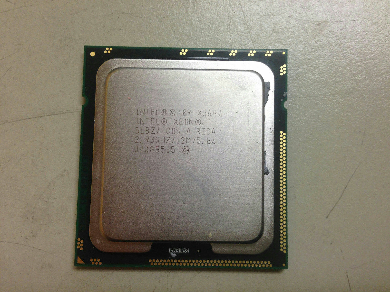 Intel Xeon X5647 SLBZ7 Quad-Core 2.93GHz 12MB 2933MHz Socket 1366 Desktop CPU - Photo 1
