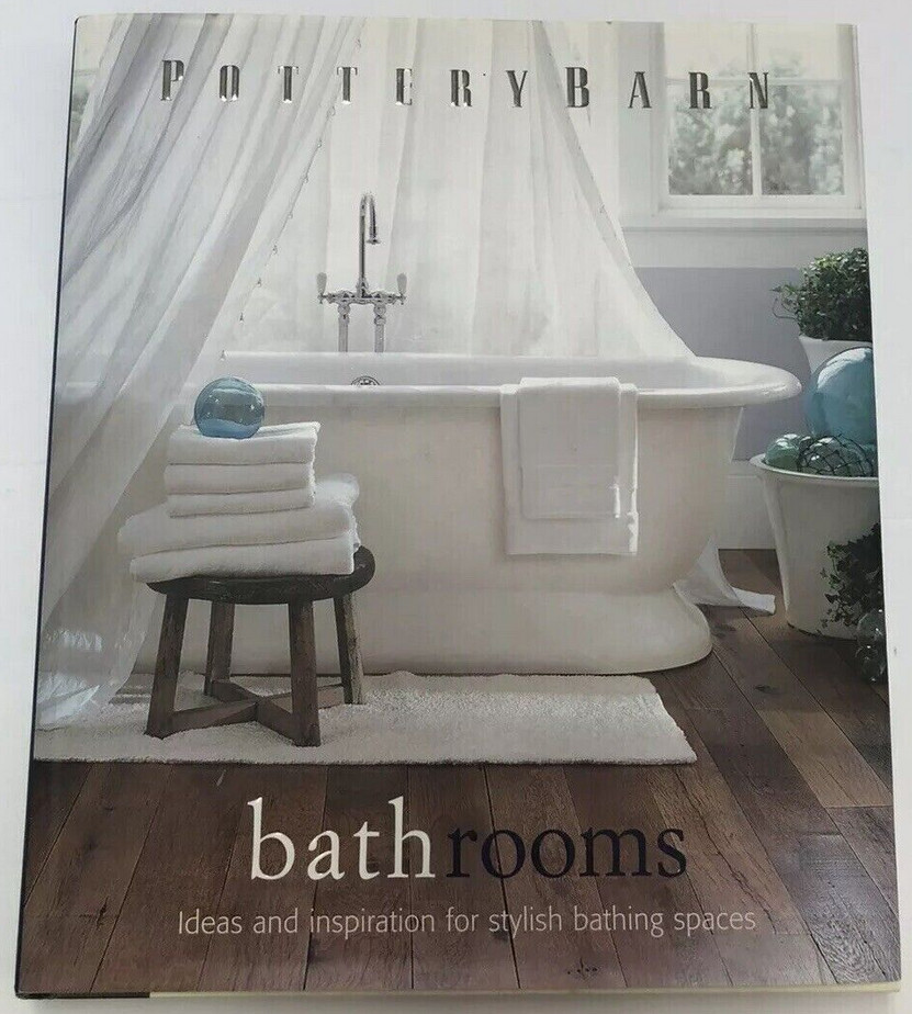 Pottery Barn Bathrooms Hardcover - Photo 1