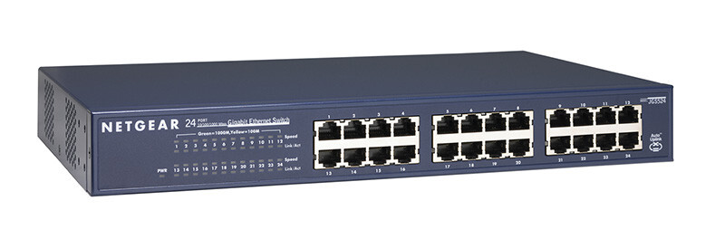 NETGEAR JGS524 24-Port Gigabit Ethernet Unmanaged Switch 272-10706-03 - Photo 1