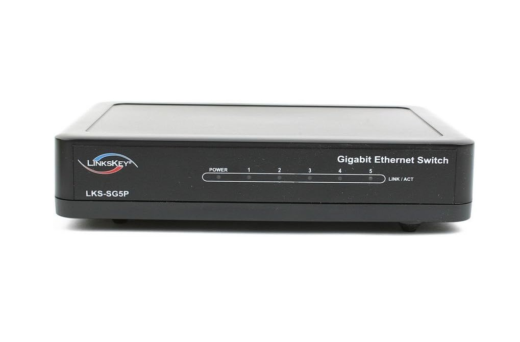 Linkskey LKS-SG5P Fast Ethernet Switch Compact Size 5 Port 10/100 Mbps - Photo 1