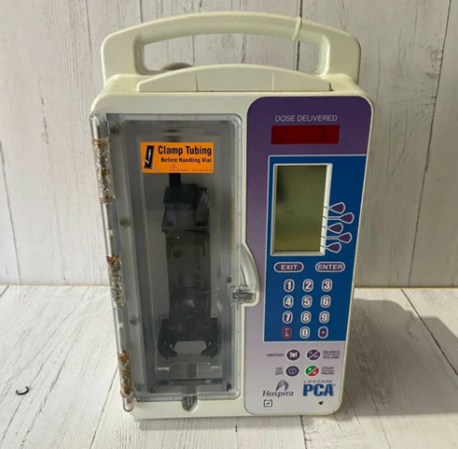 Hospira Lifecare PCA Pump with Patient call Button and Power Cord - Photo 1