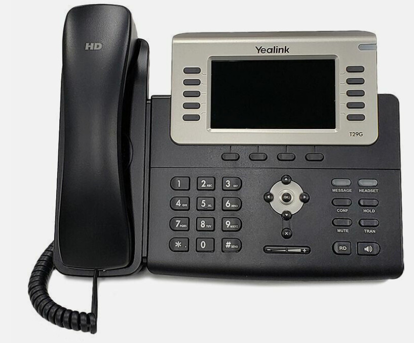Yealink SIP-T29G IP Office Gigabit Ethernet Phone with Handset and Stand - Photo 1