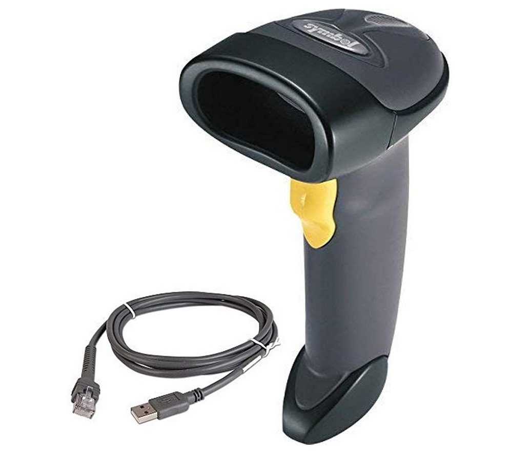 Motorola LS2208 Zebra Symbol USB Barcode Scanner Kit L2208-SR20007R - Photo 1