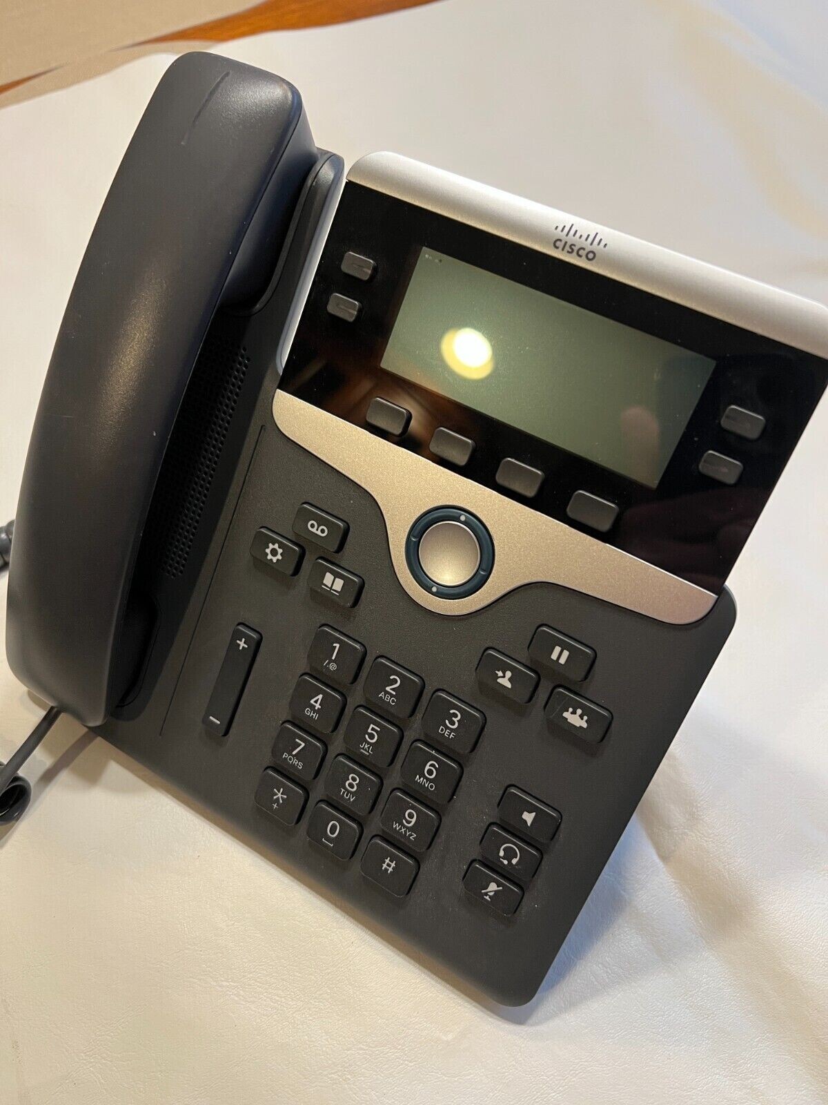 Cisco CP-7841 4-Line VoIP Phone Gray w/Stand & Handset Lot of 20 - Photo 1