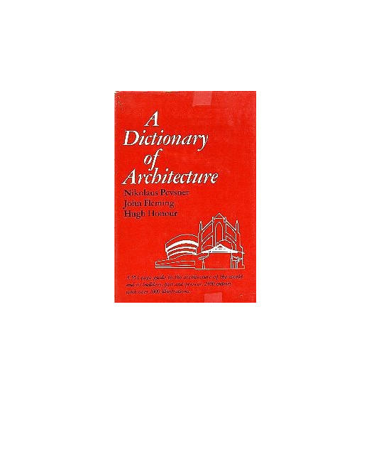 A Dictionary of Architecture Hardcover - Photo 1