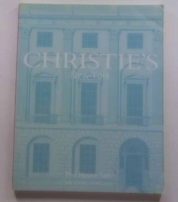 Christie's New York Catalog The House Sale 3 April 2002 - Photo 1