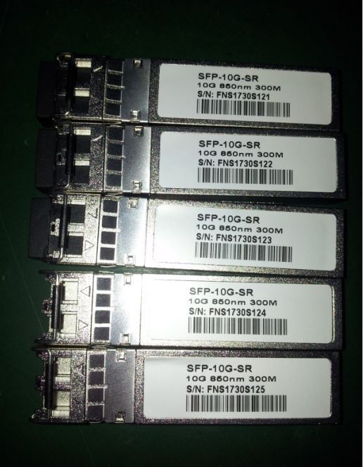 Cisco SFP-10G-SR compatible SFP+ transceiver module Lot of 5 - Photo 1