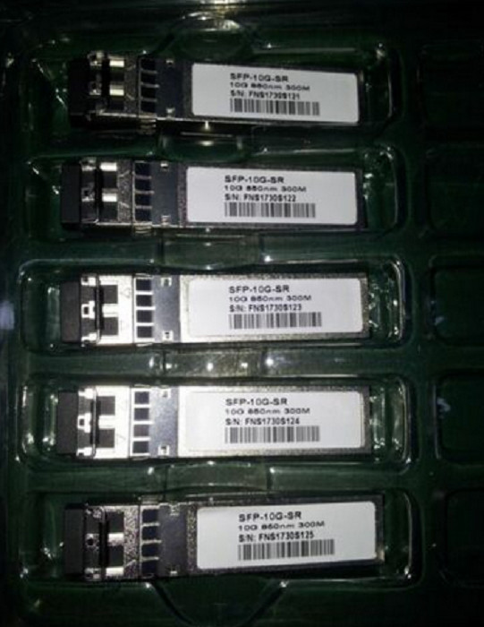 Cisco compatible SFP+ transceiver module SFP-10G-SR Lot of 5 - Photo 1