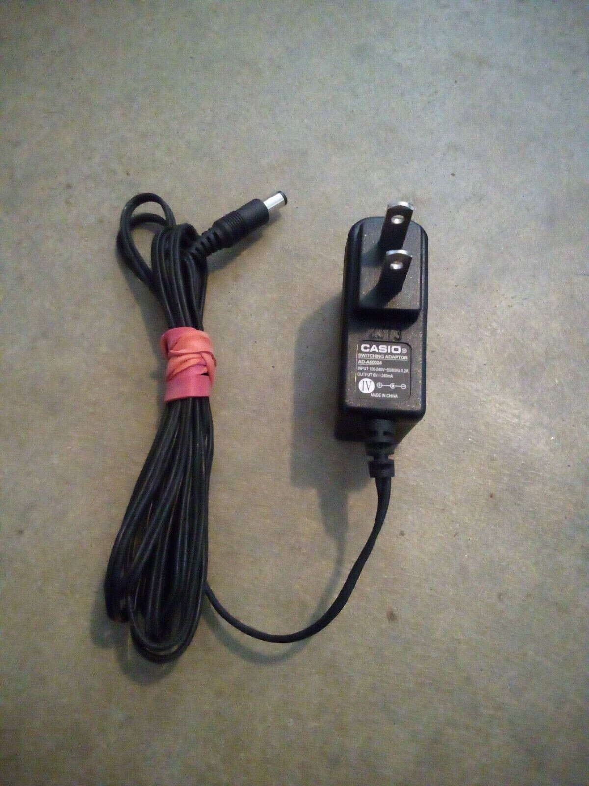 Casio AC Adapter AD-A60024 Calculator Charger Power Cord Supply Wall Charger - Photo 1