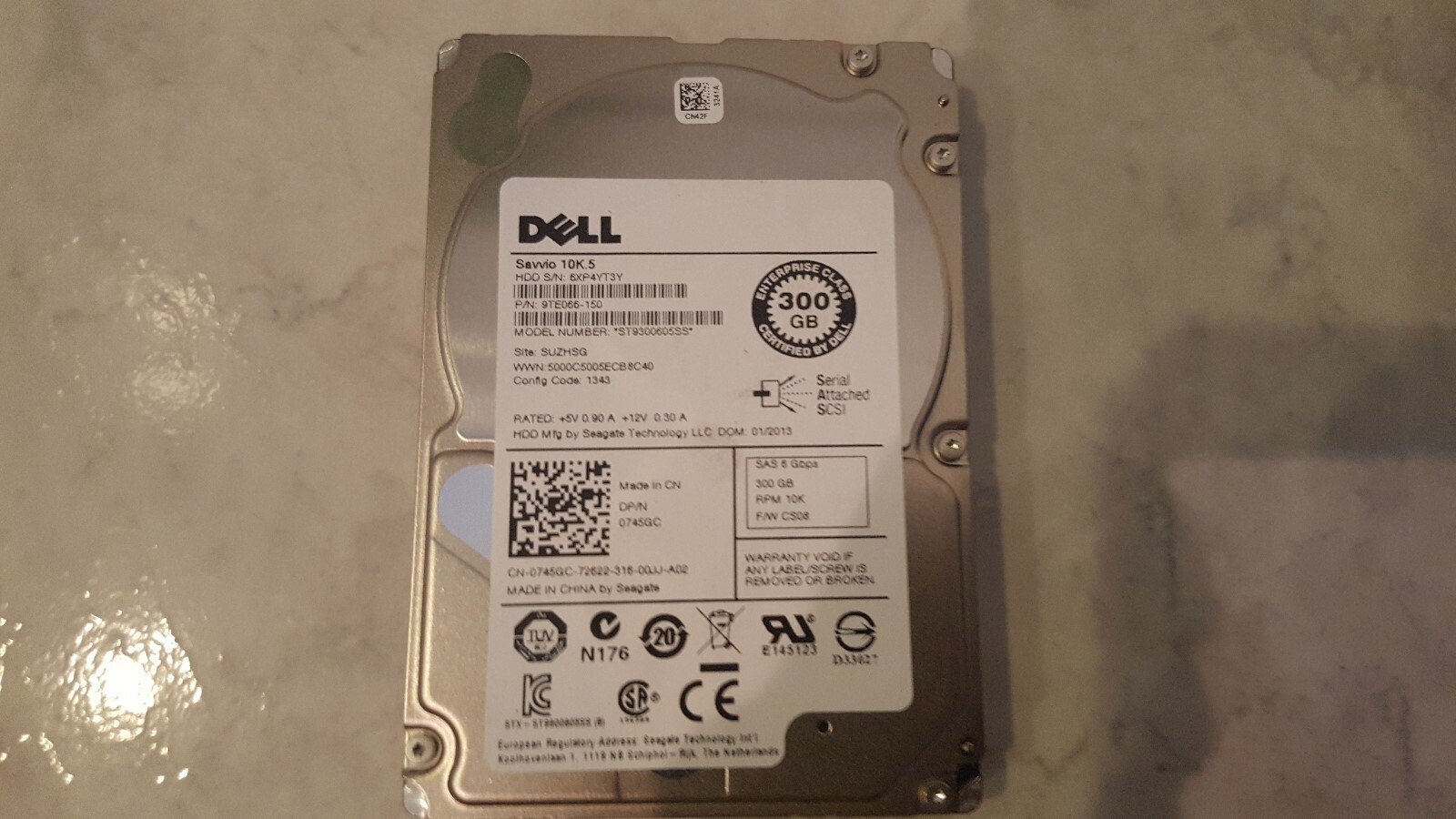 ST9300605SS 10K.3 DELL 300GB 10K 6Gbps SAS 2.5