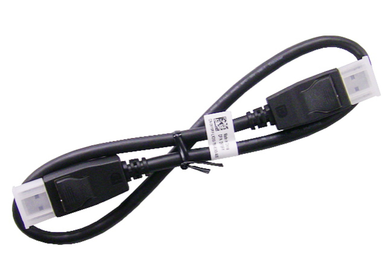 Dell 09Y9RY Display Port (M) to Display Port (M) Cable 0.5M - Photo 1