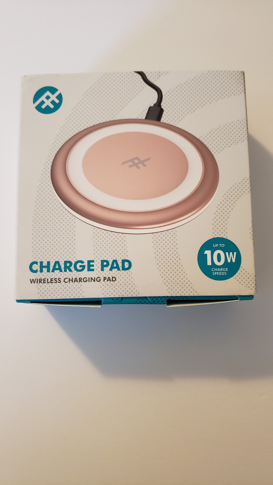Wireless Charging Pad up to 10w Charge Speed Pink - Photo 1