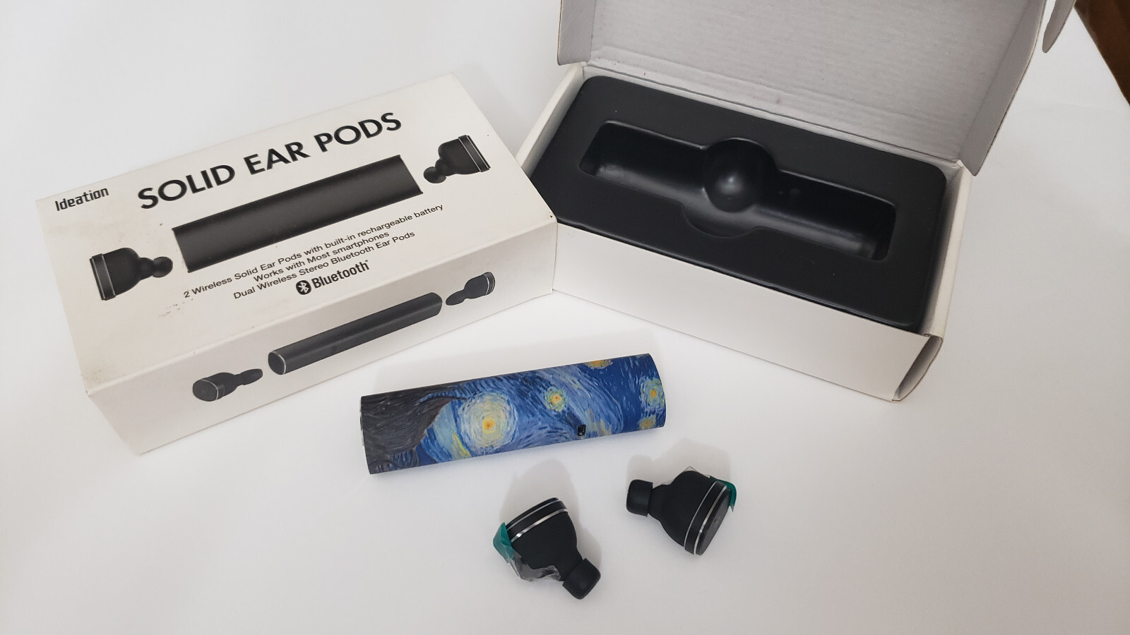 Ideation Solid Ear Pods Bluetooth ID200SN Starry Night - Photo 1